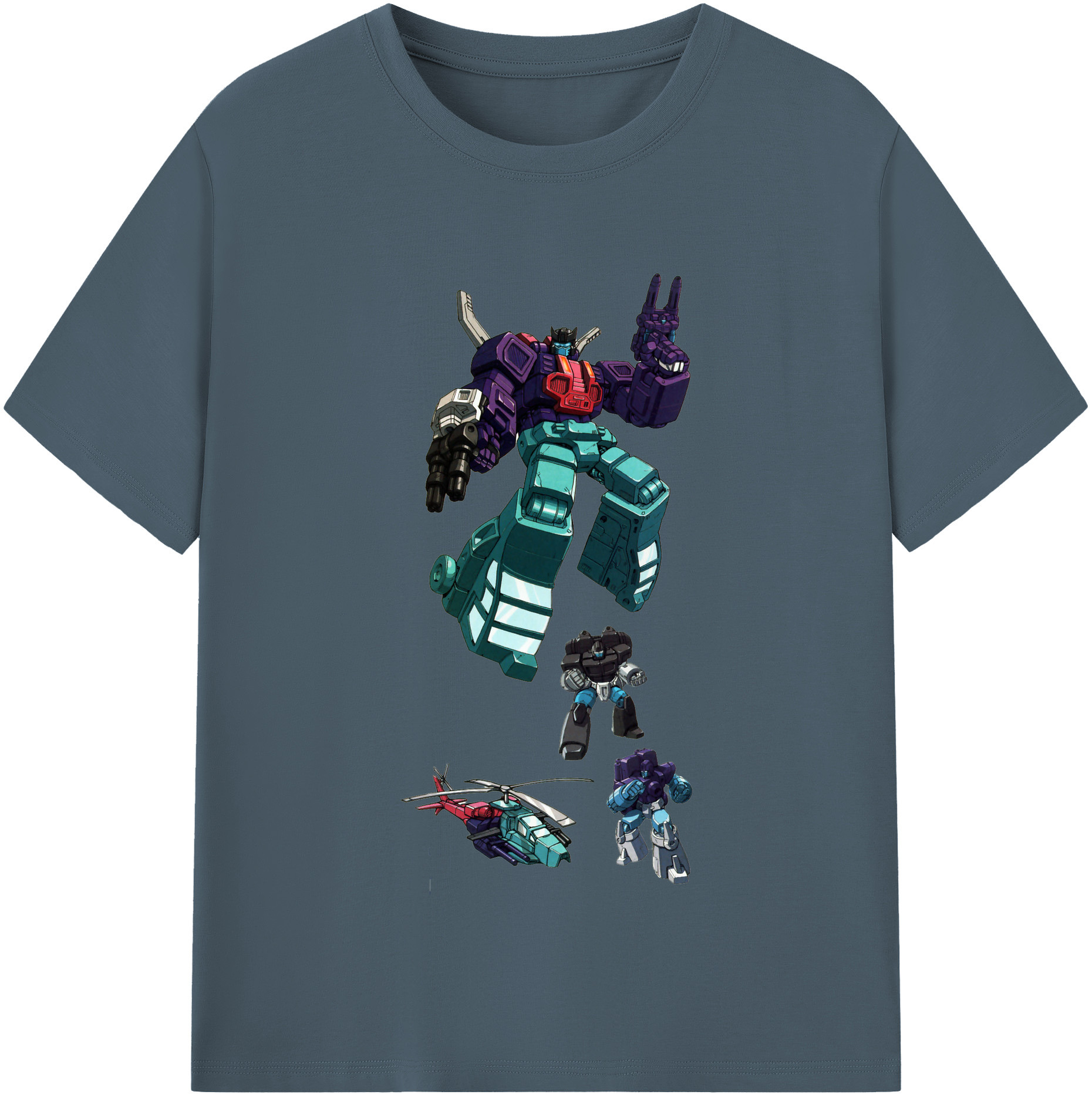 （画像用）  綿100％半袖Tシャツ（フロントプリント）